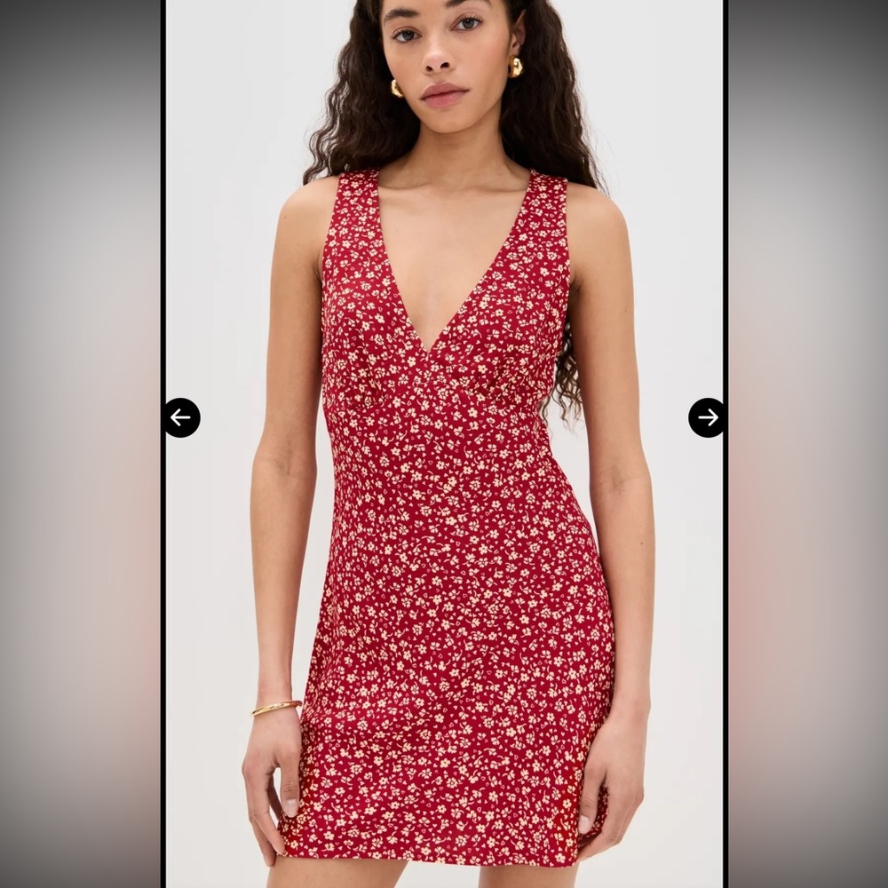 Reformation Calix Mini Dress